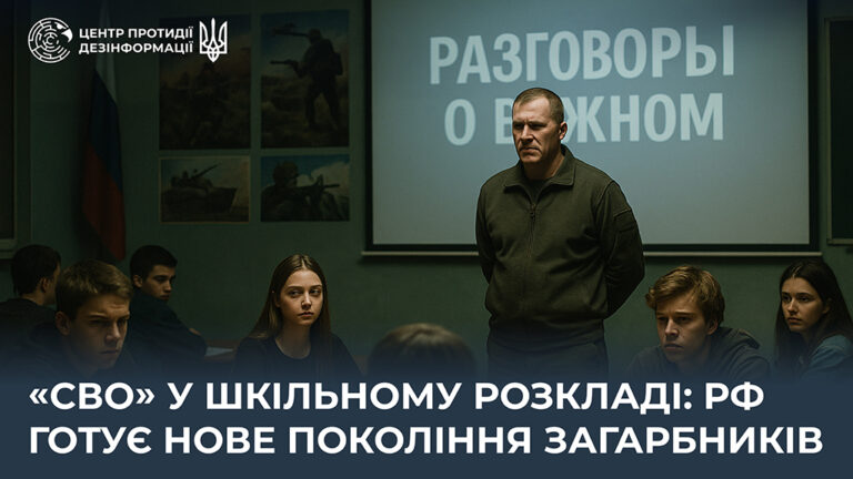 «сво» у шкільному розкладі: рф готує нове покоління загарбників