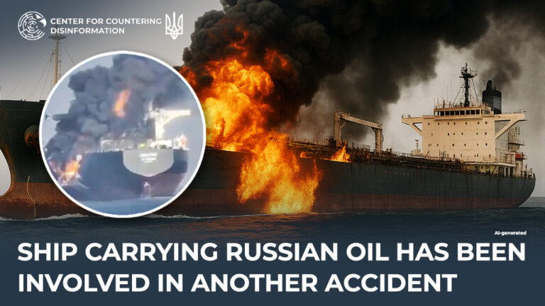 Ship carrying Russian oil has been involved in another accident