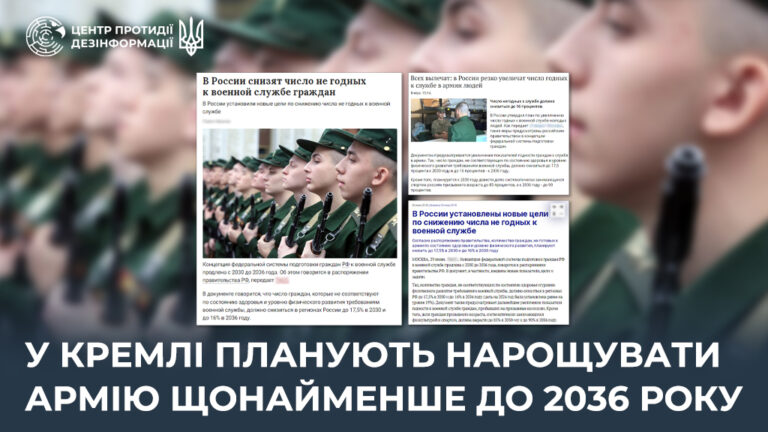 У кремлі планують нарощувати армію щонайменше до 2036 року