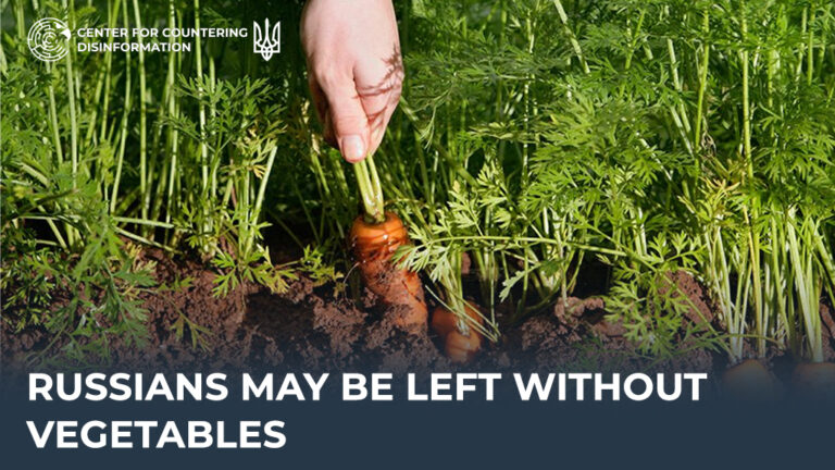 Russians may be left without vegetables