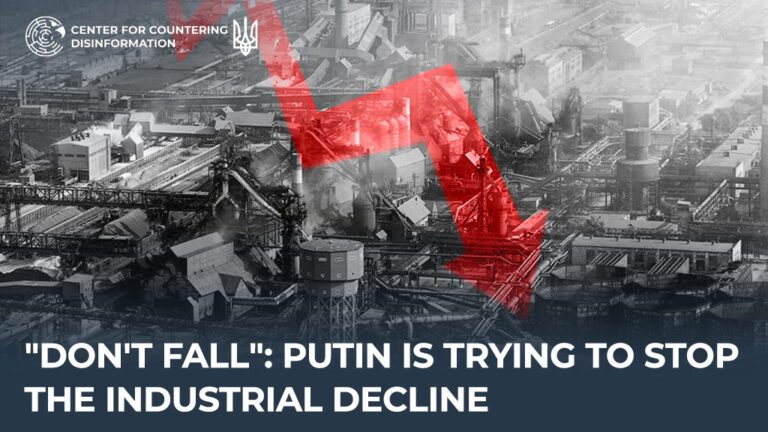 “Don’t fall”: Putin is trying to stop the industrial decline