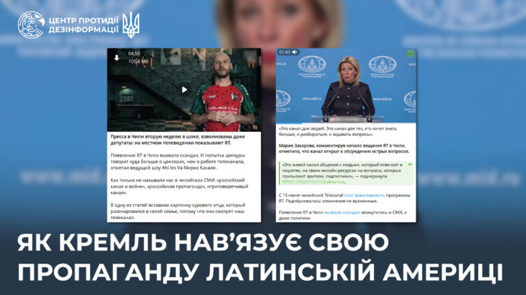 Як кремль нав’язує свою пропаганду Латинській Америці