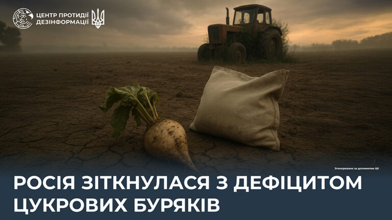 росія зіткнулася з дефіцитом цукрових буряків