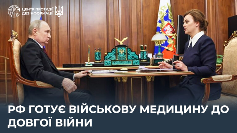 рф готує військову медицину до довгої війни