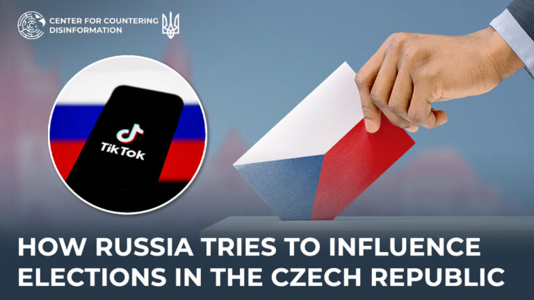 How russia tries to influence elections in the Czech Republic