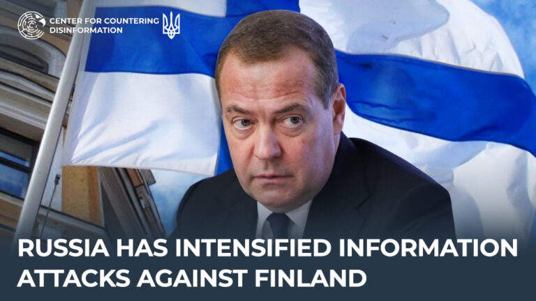 Russia has intensified information attacks against Finland