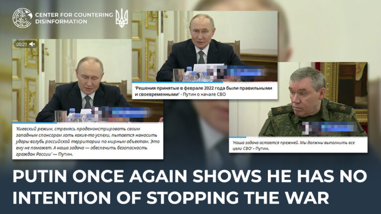 putin once again shows he has no intention of stopping the war