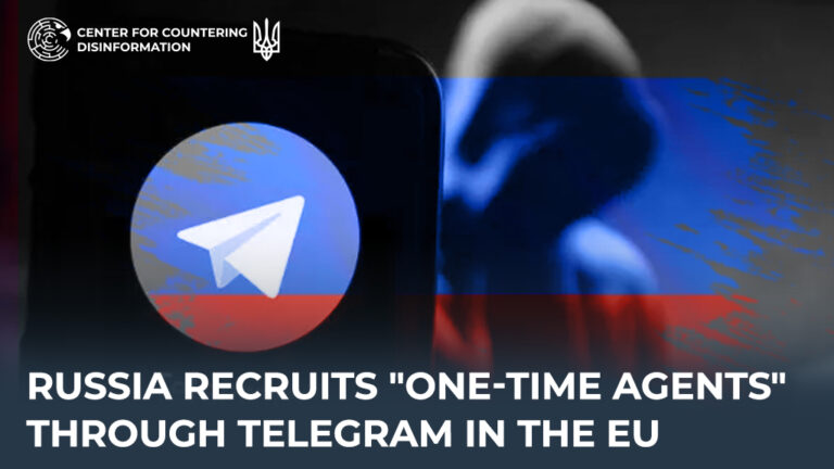 russia recruits “one-time agents” through Telegram in the EU
