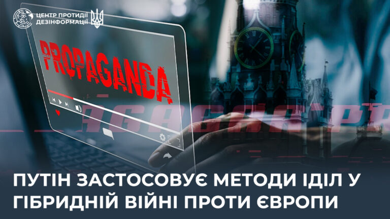 путін застосовує методи ІДІЛ у гібридній війні проти Європи