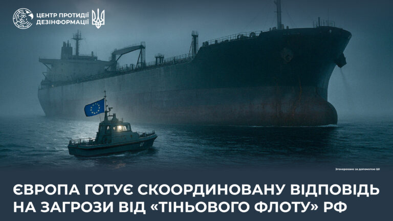 Європа готує скоординовану відповідь на загрози від «тіньового флоту» рф