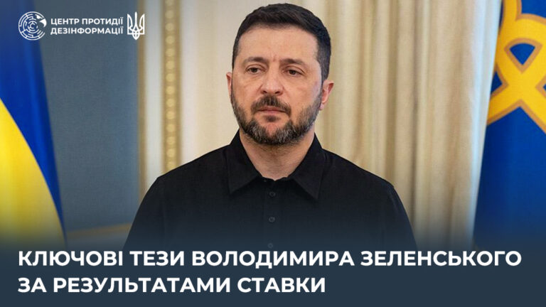 Ключові тези Володимира Зеленського за результатами Ставки