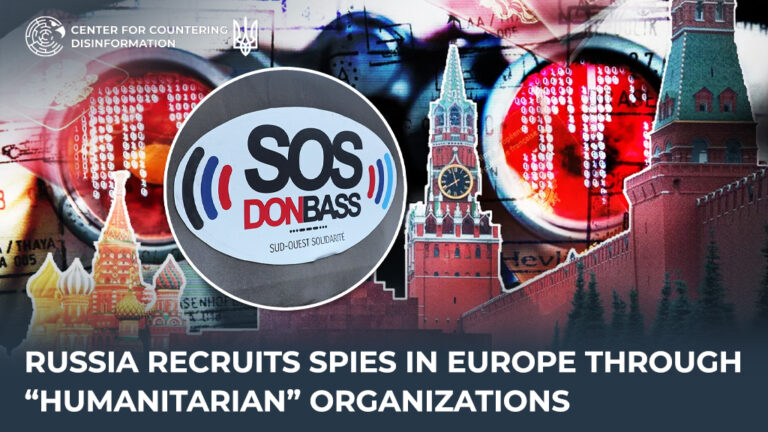 russia recruits spies in Europe through “humanitarian” organizations