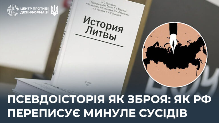 Псевдоісторія як зброя: як рф переписує минуле сусідів