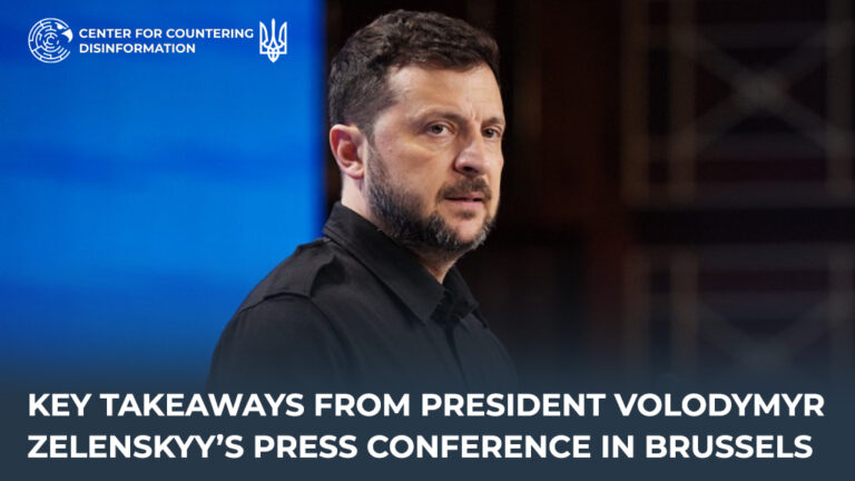 Key takeaways from President Volodymyr Zelenskyy’s press conference in Brussels