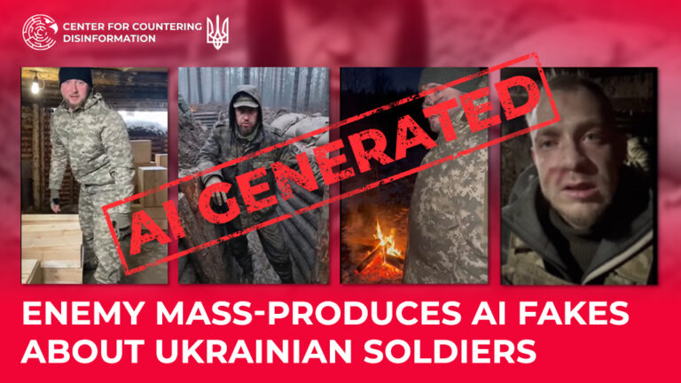 Enemy Mass-Produces AI Fakes About Ukrainian Soldiers