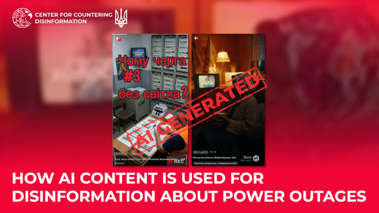 How AI content is used for disinformation about power outages