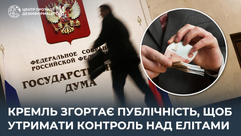 кремль згортає публічність, щоб утримати контроль над елітами