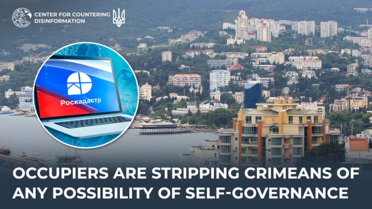 Occupiers are stripping Crimeans of any possibility of self-governance