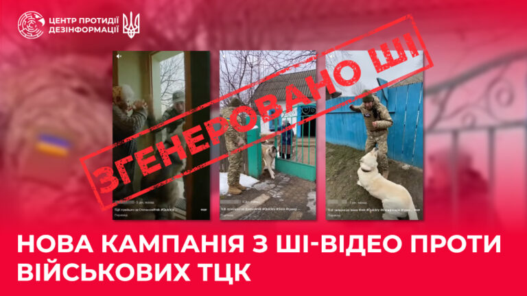 Нова кампанія з ШІ-відео проти військових ТЦК