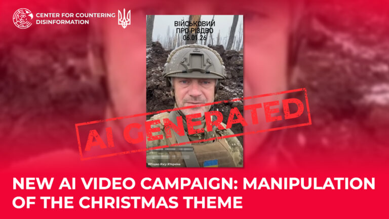 New AI video campaign: manipulation of the Christmas theme