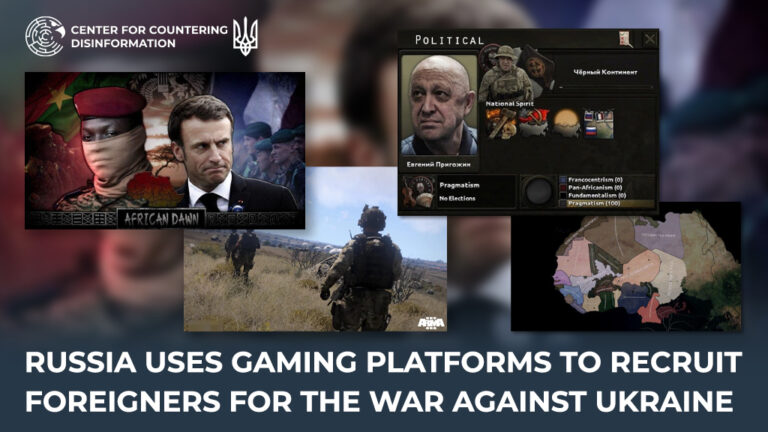 russia uses gaming platforms to recruit foreigners for the war against Ukraine