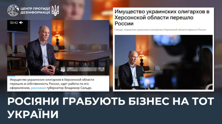 росіяни грабують бізнес на ТОТ України