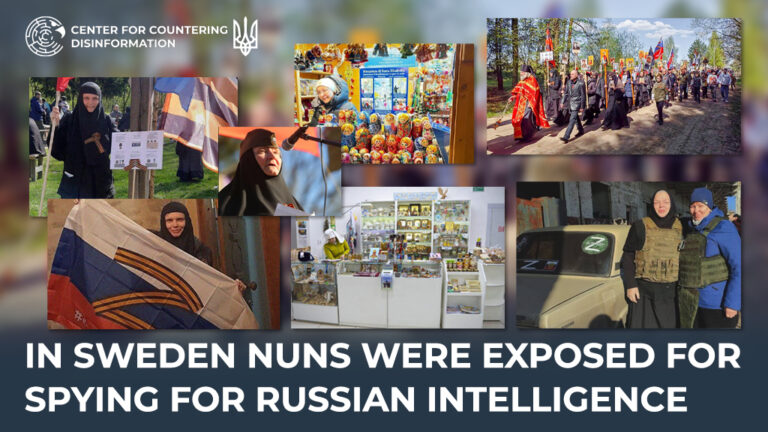 In Sweden nuns were exposed for spying for russian intelligence