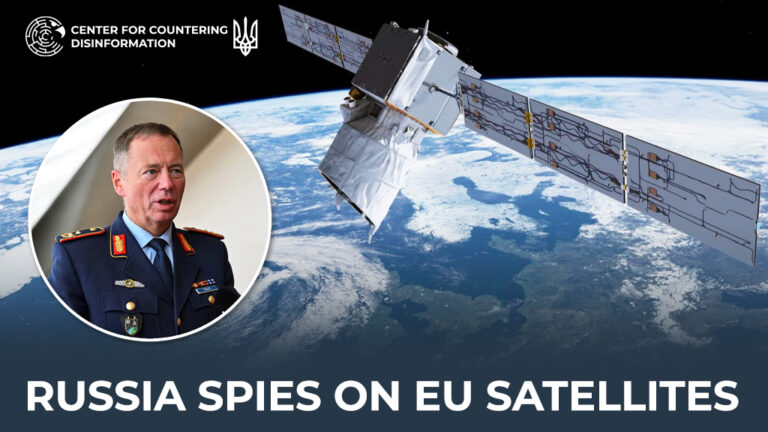 russia spies on EU satellites