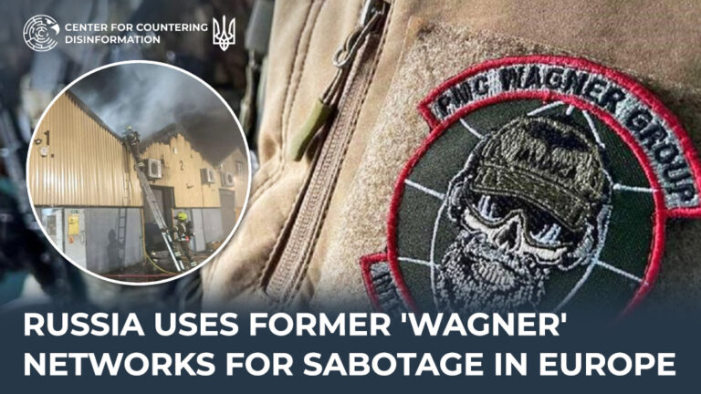 russia uses former ‘Wagner’ networks for sabotage in Europe