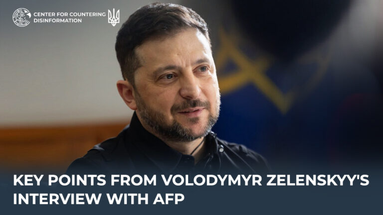 Key points from Volodymyr Zelenskyy’s interview with AFP