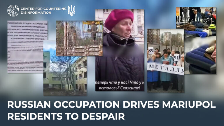 russian occupation drives Mariupol residents to despair