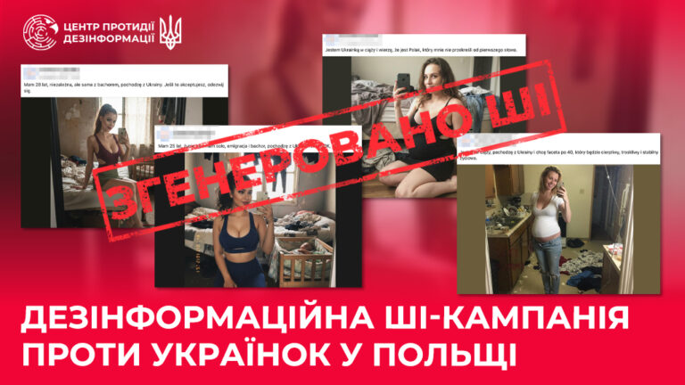 Дезінформаційна ШІ-кампанія проти українок у Польщі