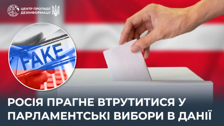росія прагне втрутитися у парламентські вибори в Данії