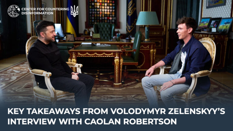 Key takeaways from Volodymyr Zelenskyy’s interview with Caolan Robertson