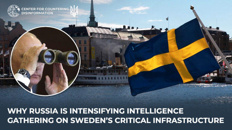 Why russia is intensifying intelligence gathering on Sweden’s critical infrastructure