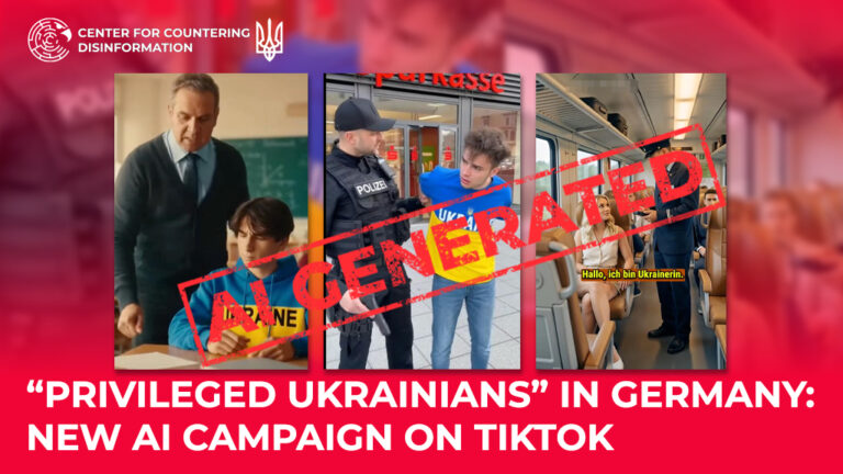 “Privileged Ukrainians” in Germany: new AI campaign on TikTok