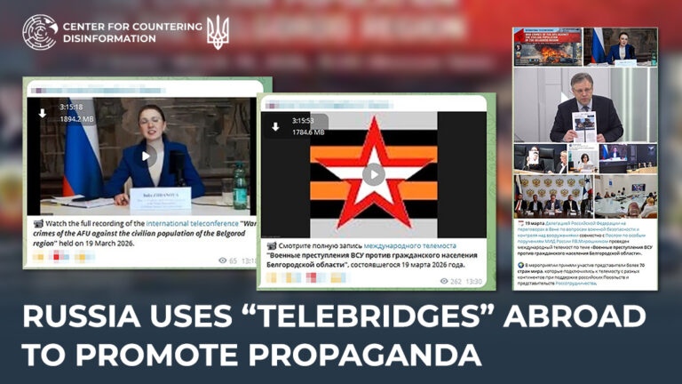 russia uses “telebridges” abroad to promote propaganda
