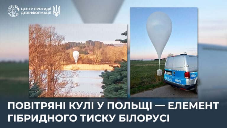Повітряні кулі у Польщі — елемент гібридного тиску білорусі
