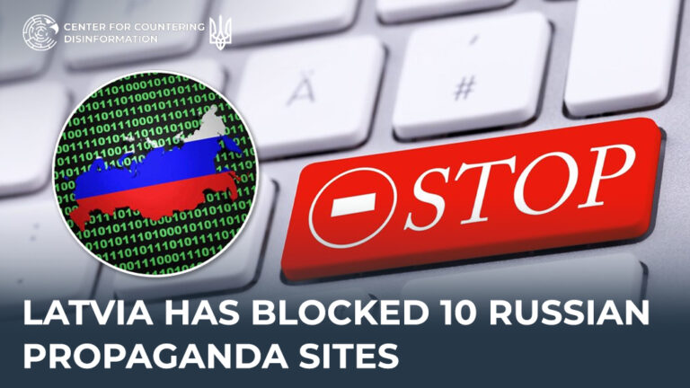 Latvia has blocked 10 Russian propaganda sites