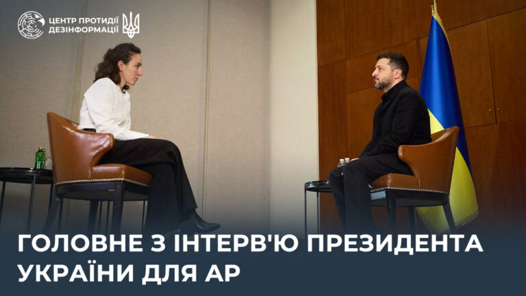 Головне з інтерв’ю Президента України для AP