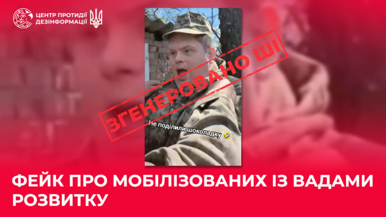 Фейк про мобілізованих із вадами розвитку