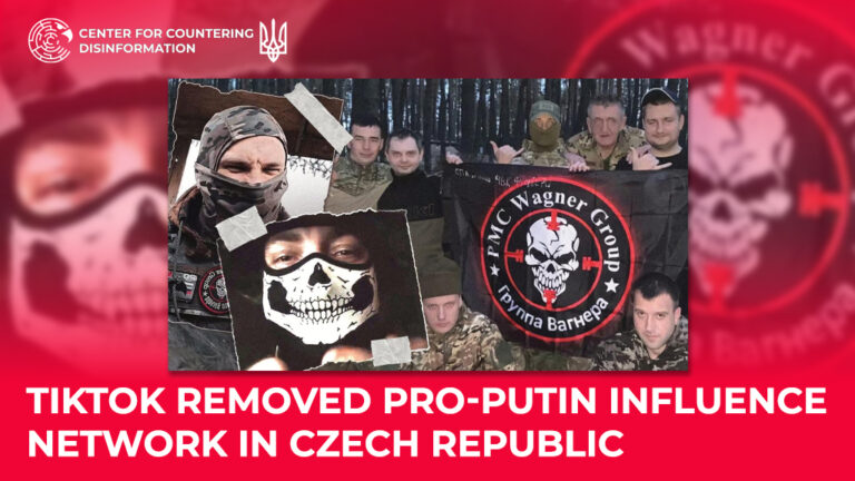TikTok removed pro-putin influence network in Czech Republic