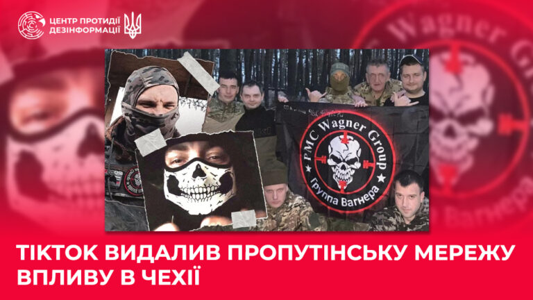 TikTok видалив пропутінську мережу впливу в Чехії