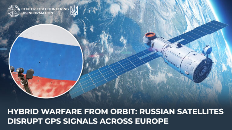 Hybrid warfare from orbit: russian satellites disrupt GPS signals across Europe