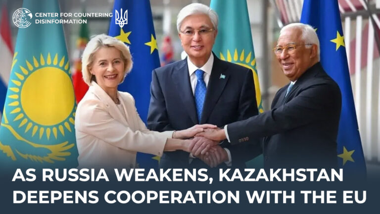 As russia weakens, Kazakhstan deepens cooperation with the EU