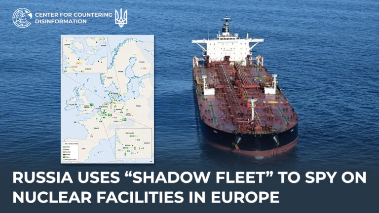 russia uses “shadow fleet” to spy on nuclear facilities in Europe