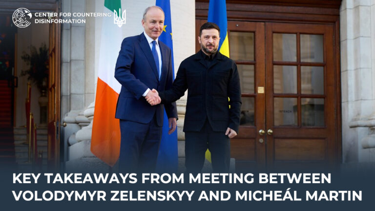 Key takeaways from meeting between Volodymyr Zelenskyy and Micheál Martin