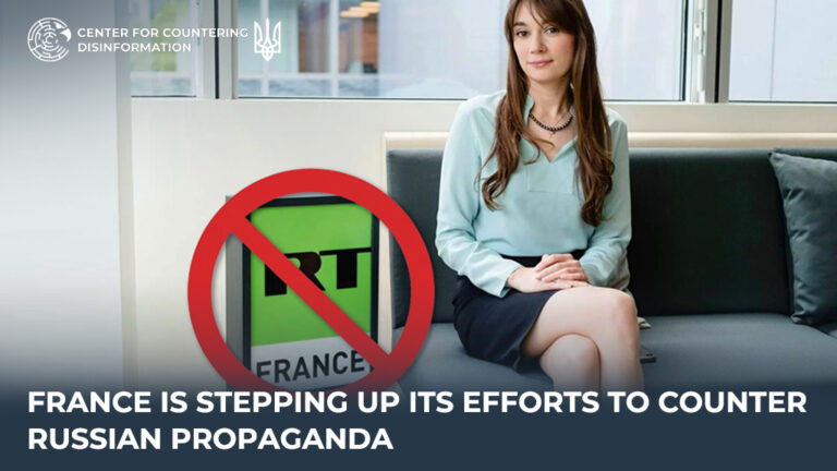 France is stepping up its efforts to counter russian propaganda