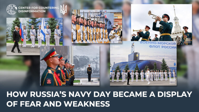 How russia’s navy day became a display of fear and weakness