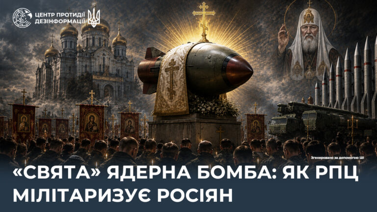 «Свята» ядерна бомба: як рпц мілітаризує росіян
